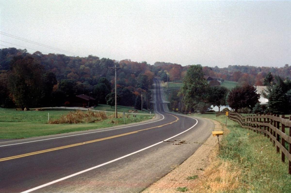 Wide roads on the Amish Country Byway provide added safety for buggies, cyclists, and pedestrians. Travelers on these lanes must be ever vigilant of horses having traveled there previously.